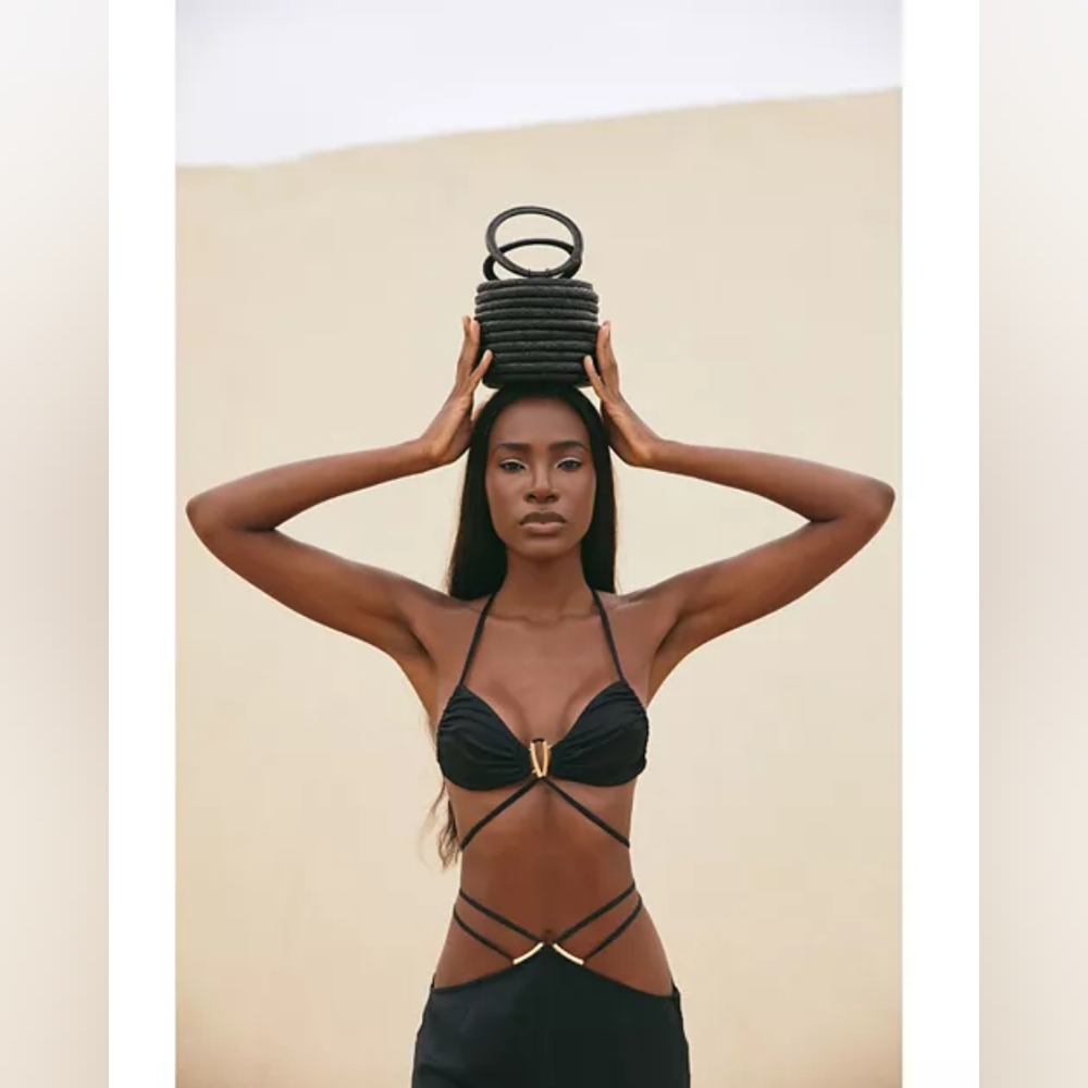 NWT CULT GAIA LIZA BIKINI SET WITH POUCH - Picture 2 of 12
